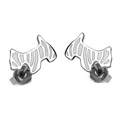 Cercei inox cu catelusi